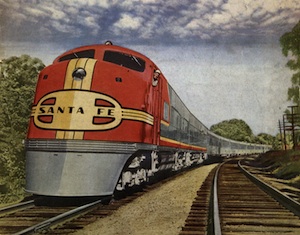 Santa Fe Passenger Train